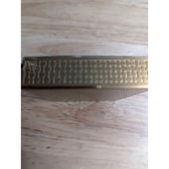 Dorset 5th Avenue Silver and gold tone w/ pads etched flowers engrave space 2x3 - Picture 10 of 15